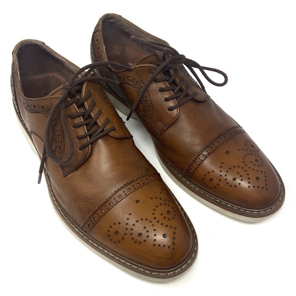 FLORSHEIM leather Cap Toe Oxford shoe - Picture 3 of 9